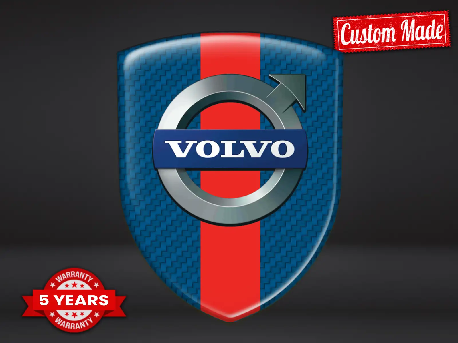 Volvo Pegatinas Parachoques Personalizadas Resistentes Limitadas